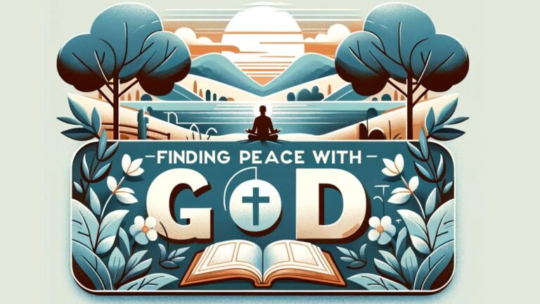 Finding Peace with God