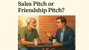 Sales Pitch Vs Friendship Pitch